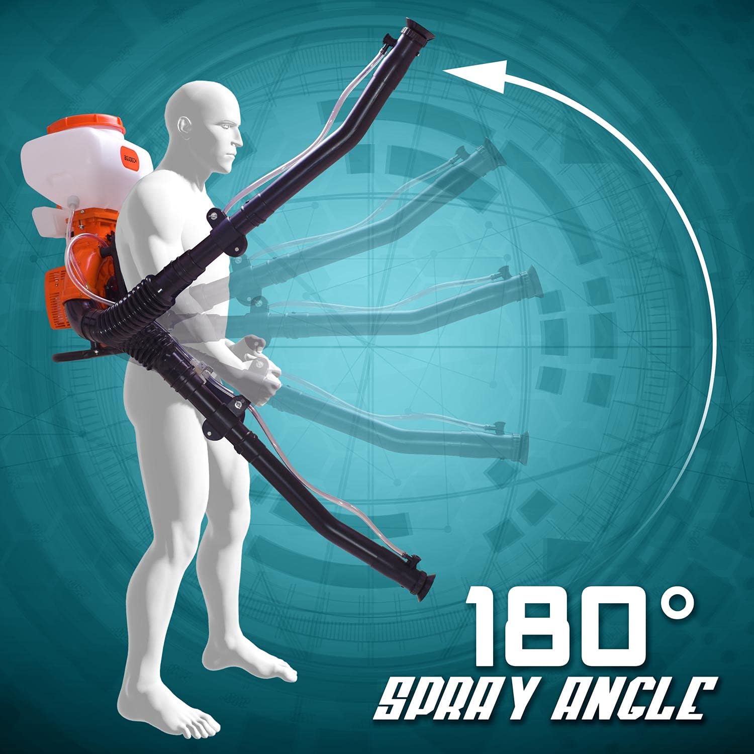 BENZININIS PURKŠTUVAS 20L.