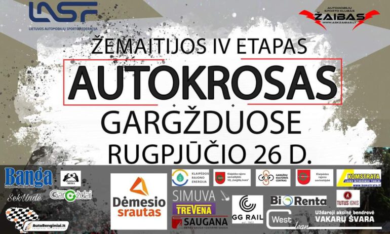 Autokrosas Gargžduose 2023