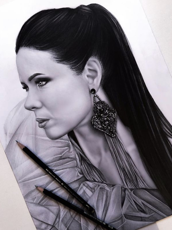 Piešiu portretus iš nuotraukų