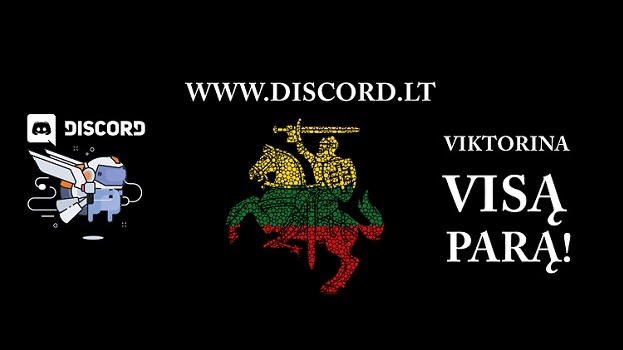 www.DISCORD.LT – Viktorina ir pokalbiai visą parą!