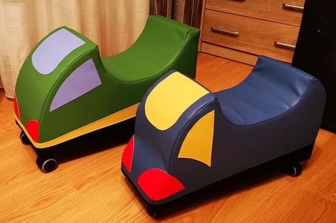 Mašinytė – paspirtukas Kabrioletas