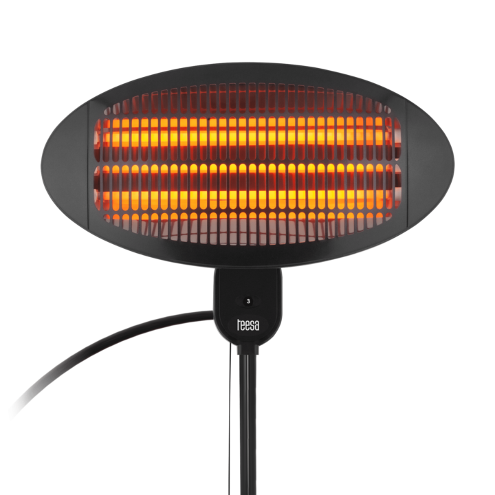 Infraraudonųjų spindulių šildytuvas.