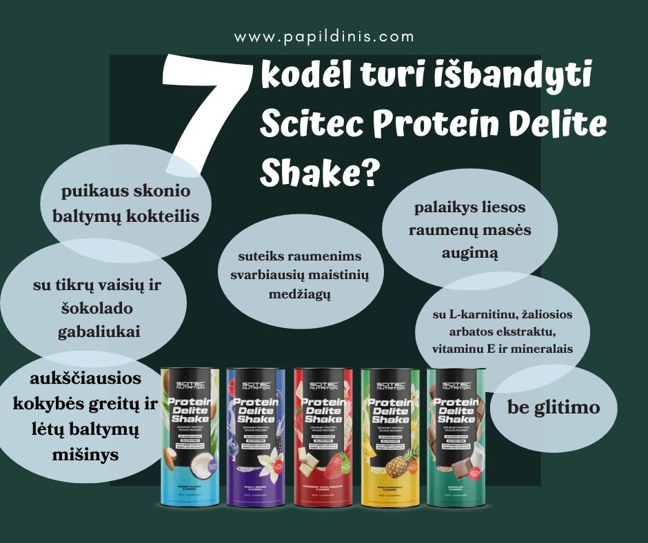 Proteino (baltymo) kokteilis