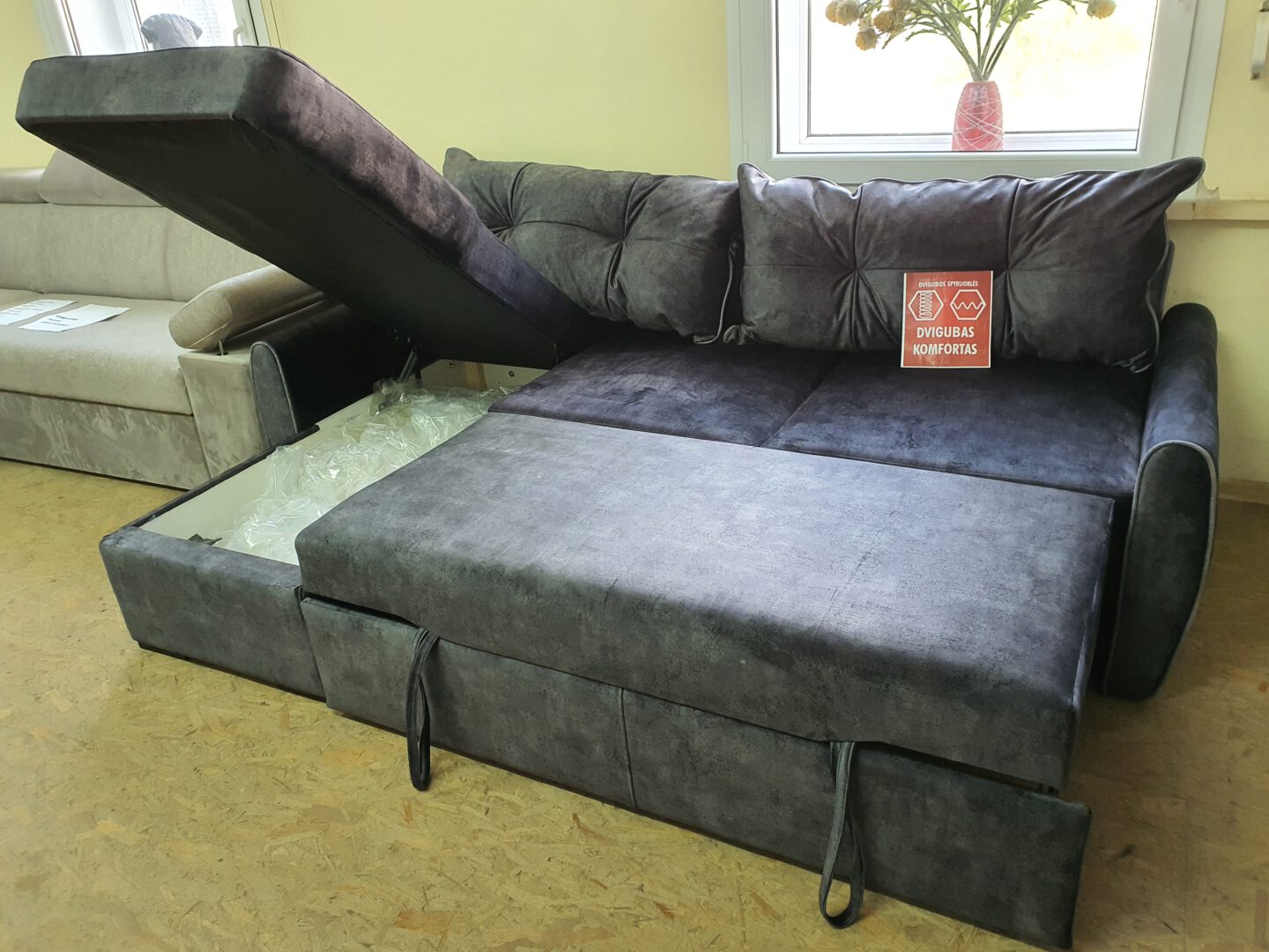 Minkšti miegami kampai