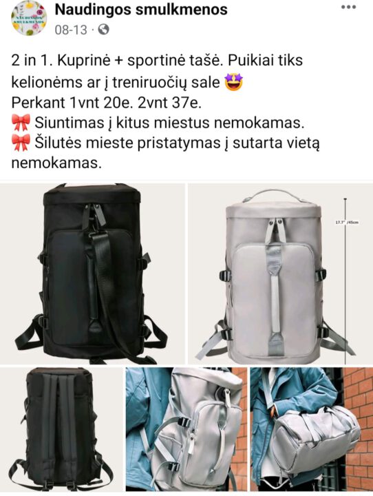 Naudingos smulkmenos