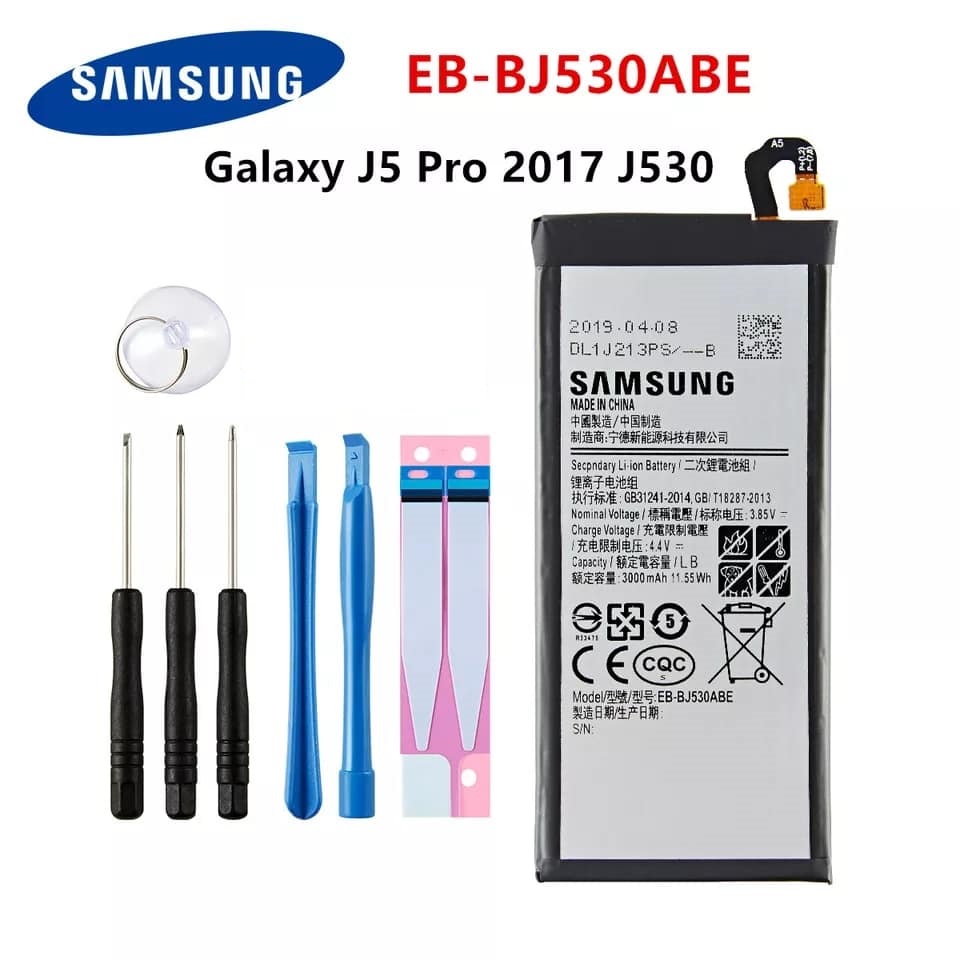 Parduodu naują SAMSUNG originalų EB-BJ530ABE 3000mAh baterija Samsung Galaxy J5 Pro 2017 J530 SM-J530K SM-J530F SM-J530Y mobilųjį telefoną +įrankius