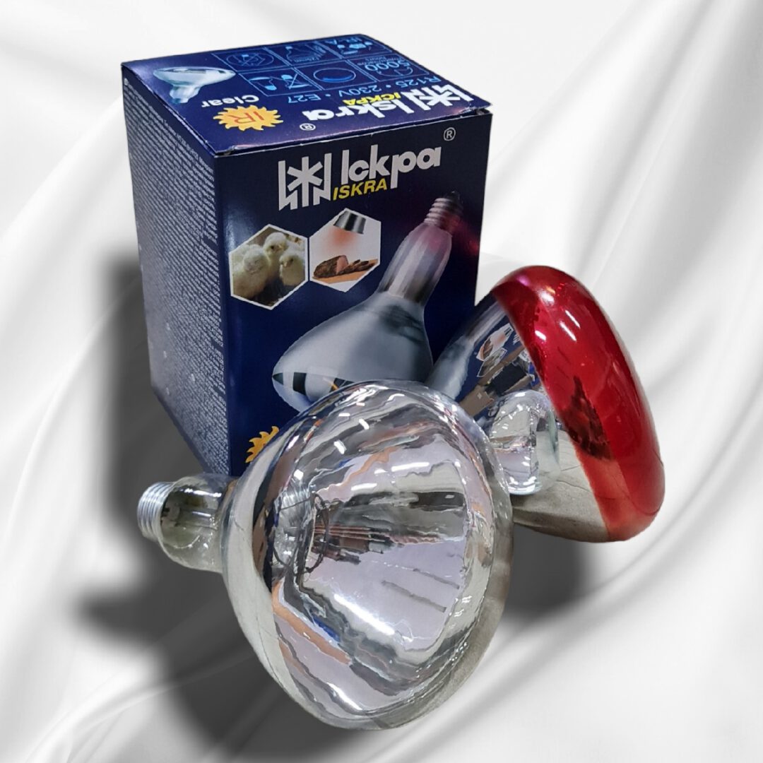 Infraraudonųjų spindulių šildymo lempos IR, Iskra (Ukraina)