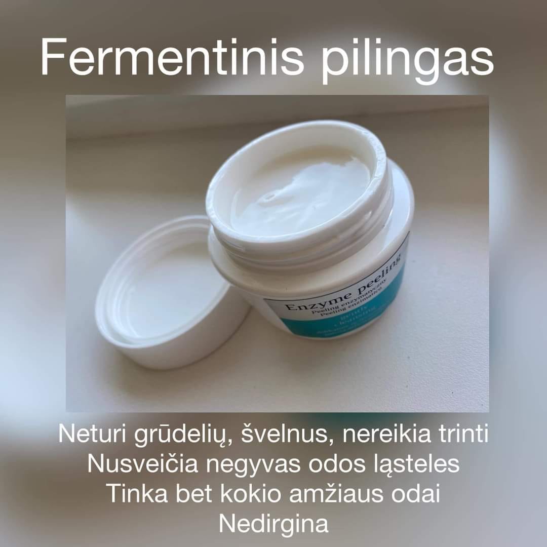 NATŪRALUS FERMENTINIS PILINGAS VEIDUI