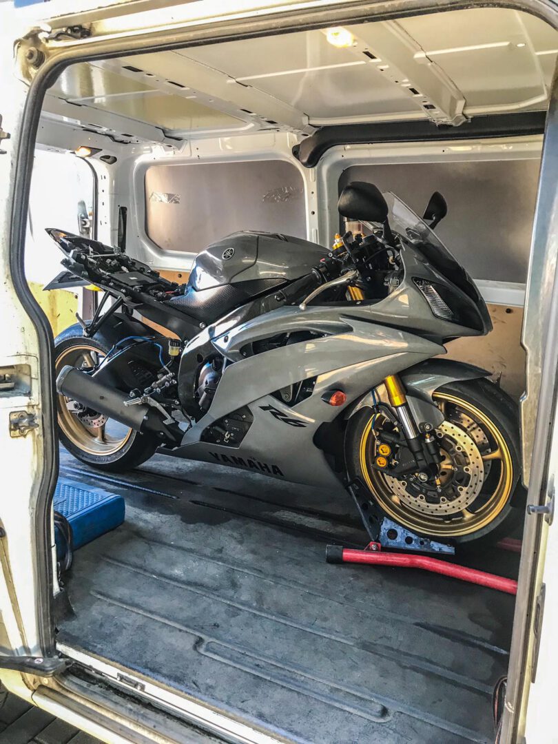 Motociklų pervežimas – transportavimas