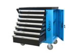 7 Stalčių vežimėlis su įrankiais