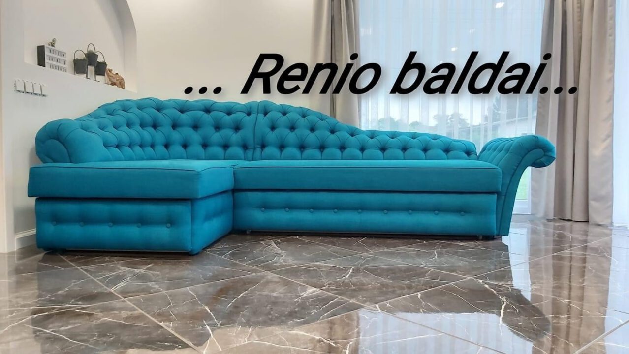 Minkštų nestandartinių baldų gamyba!