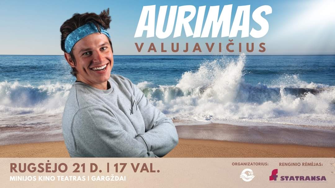 Susitikimas su Aurimu Valujavičium Gargžduose!