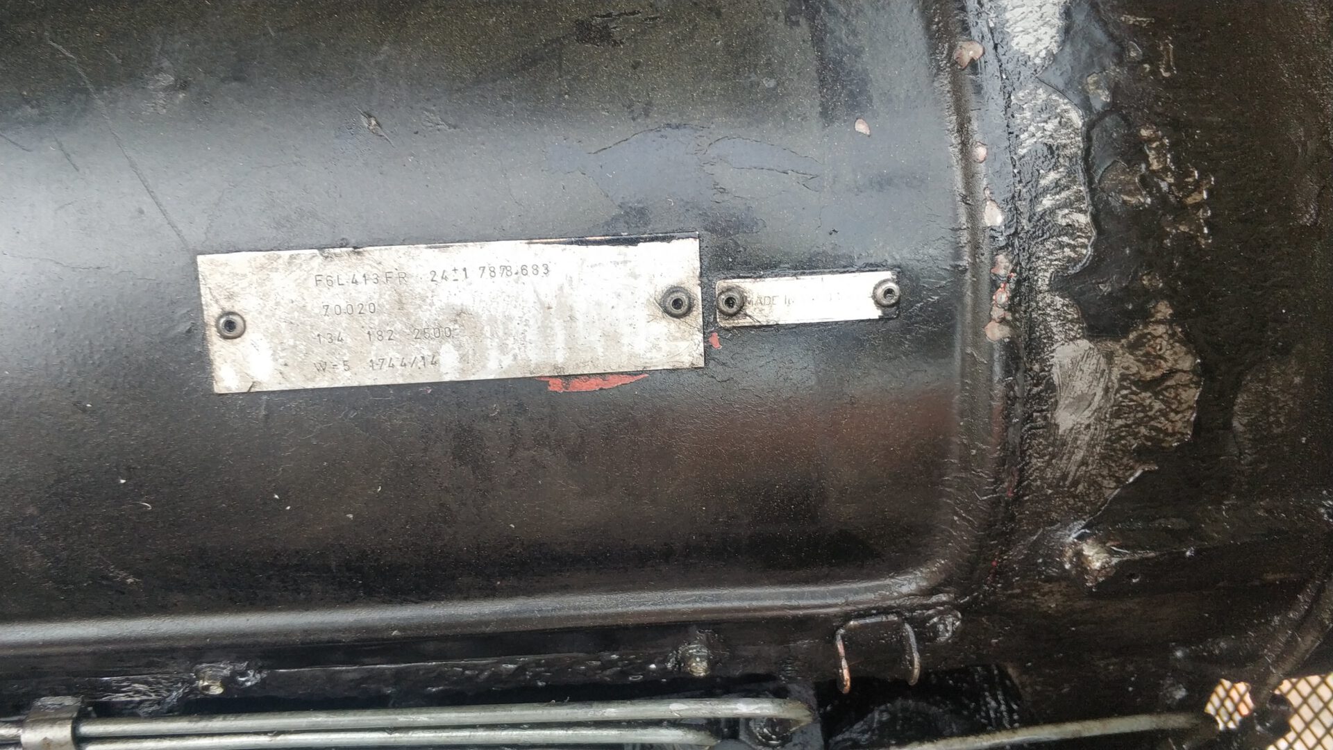 Deutz variklis F6l413fr