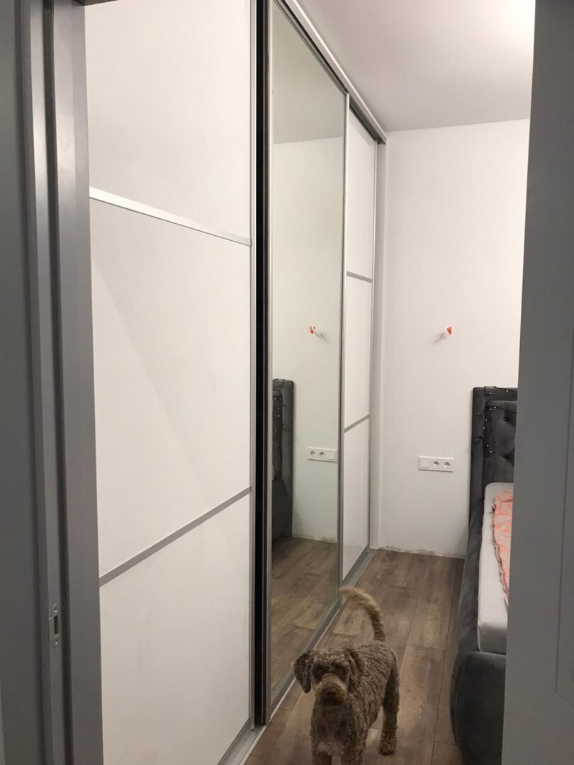 Gaminame baldus (virtuvės, prieškambario, spintas stumdomom ar varstomom durim, lovas, komodas, biuro baldus, lentynas, prekybinius )