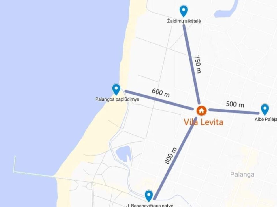 Apartamentų nuoma Palangoje. Puiki vieta!