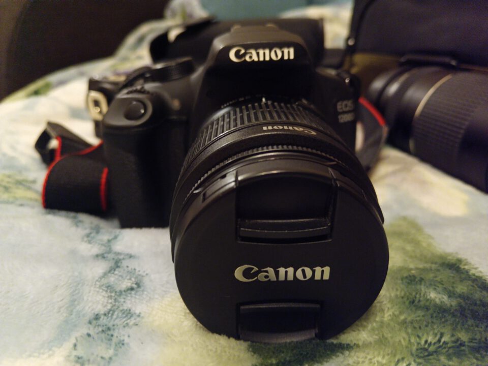 Canon EOS 1200d + aksesurai, Gargždai