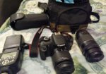 Canon EOS 1200d + aksesurai, Gargždai