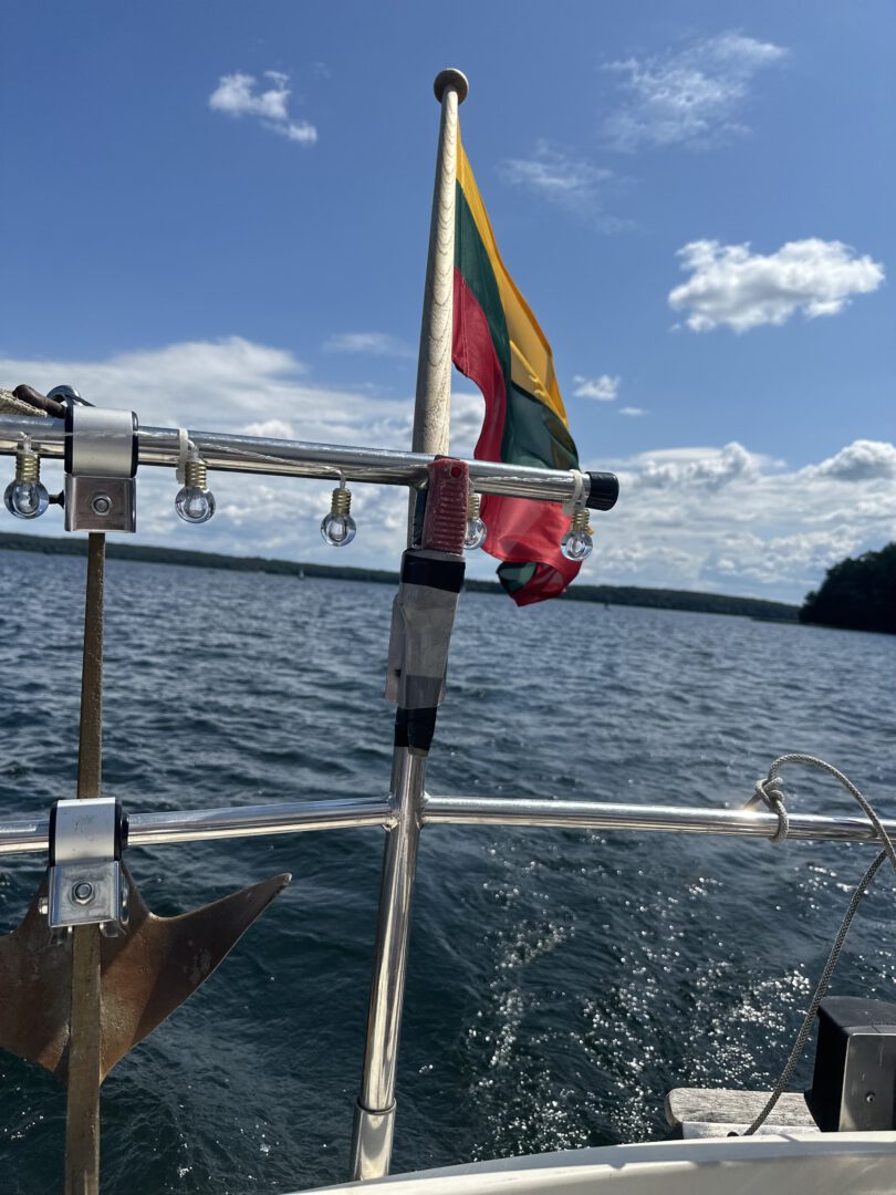 Jachta Žemaitė pasiplaukiojimas Platelių ežere