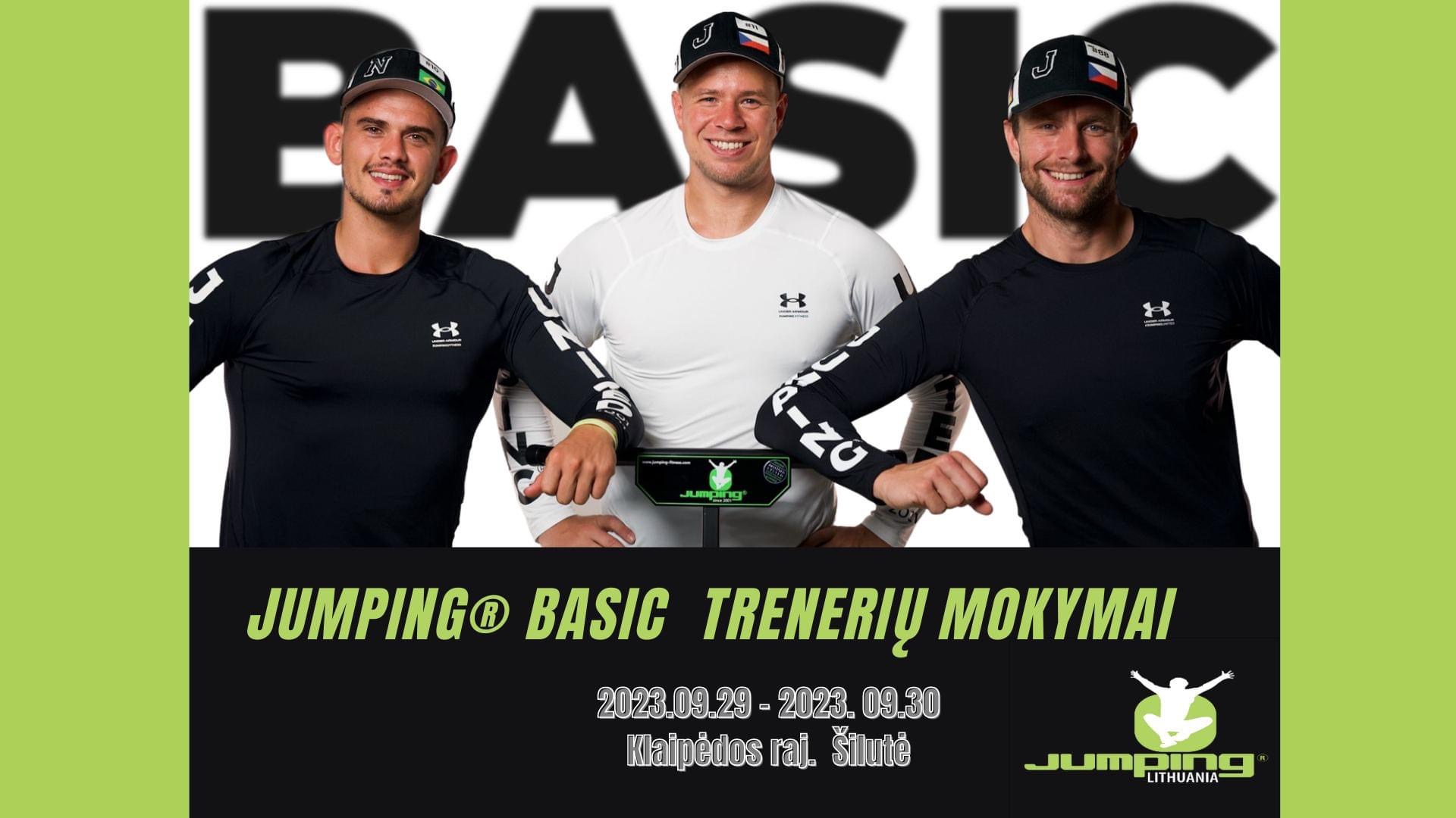 Jumping fitness mokymai profesionalams