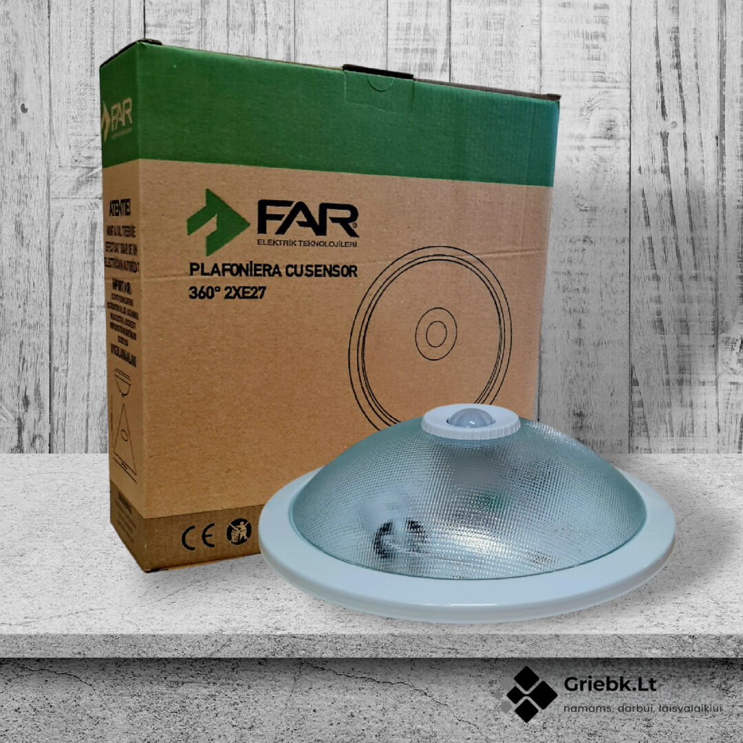 Lubinis šviestuvas su judesio jutikliu F710