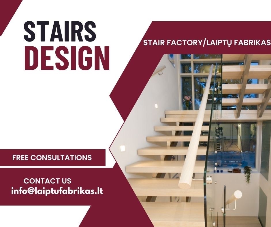 Išsirinkite savo laiptų dizainą su mūsų pagalba!