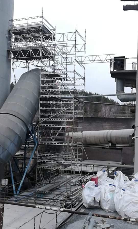 Pastolių montavimas