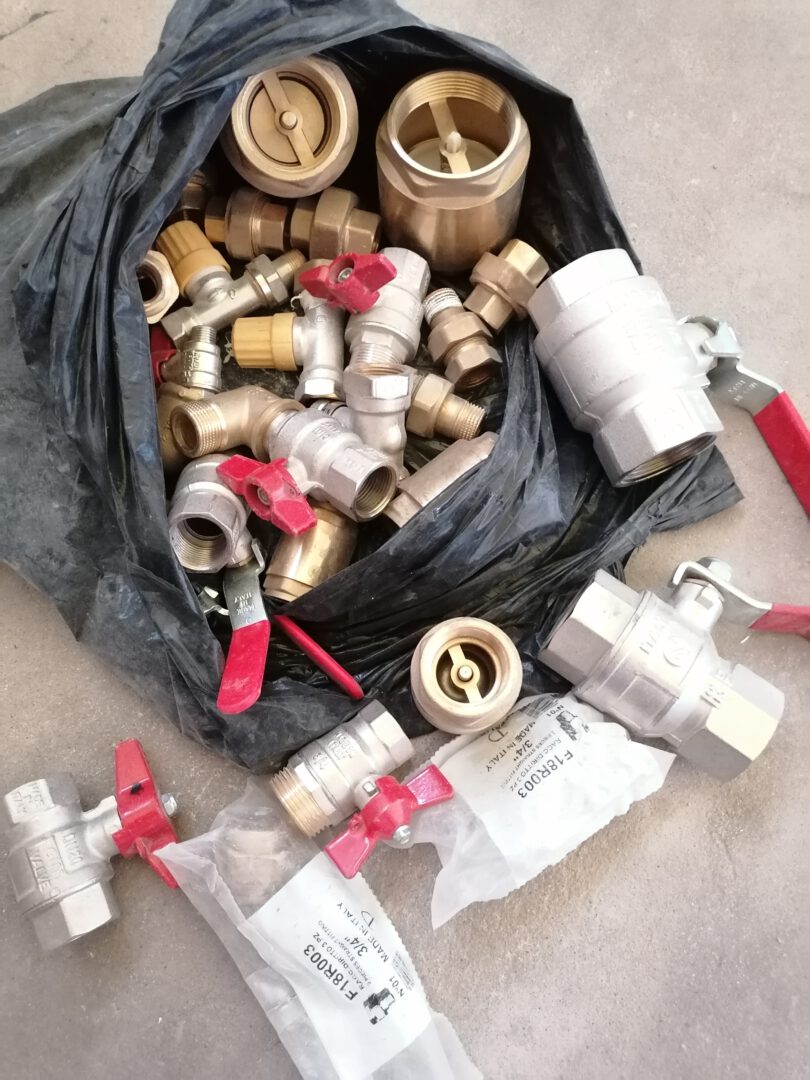 Santechnikos likučiai