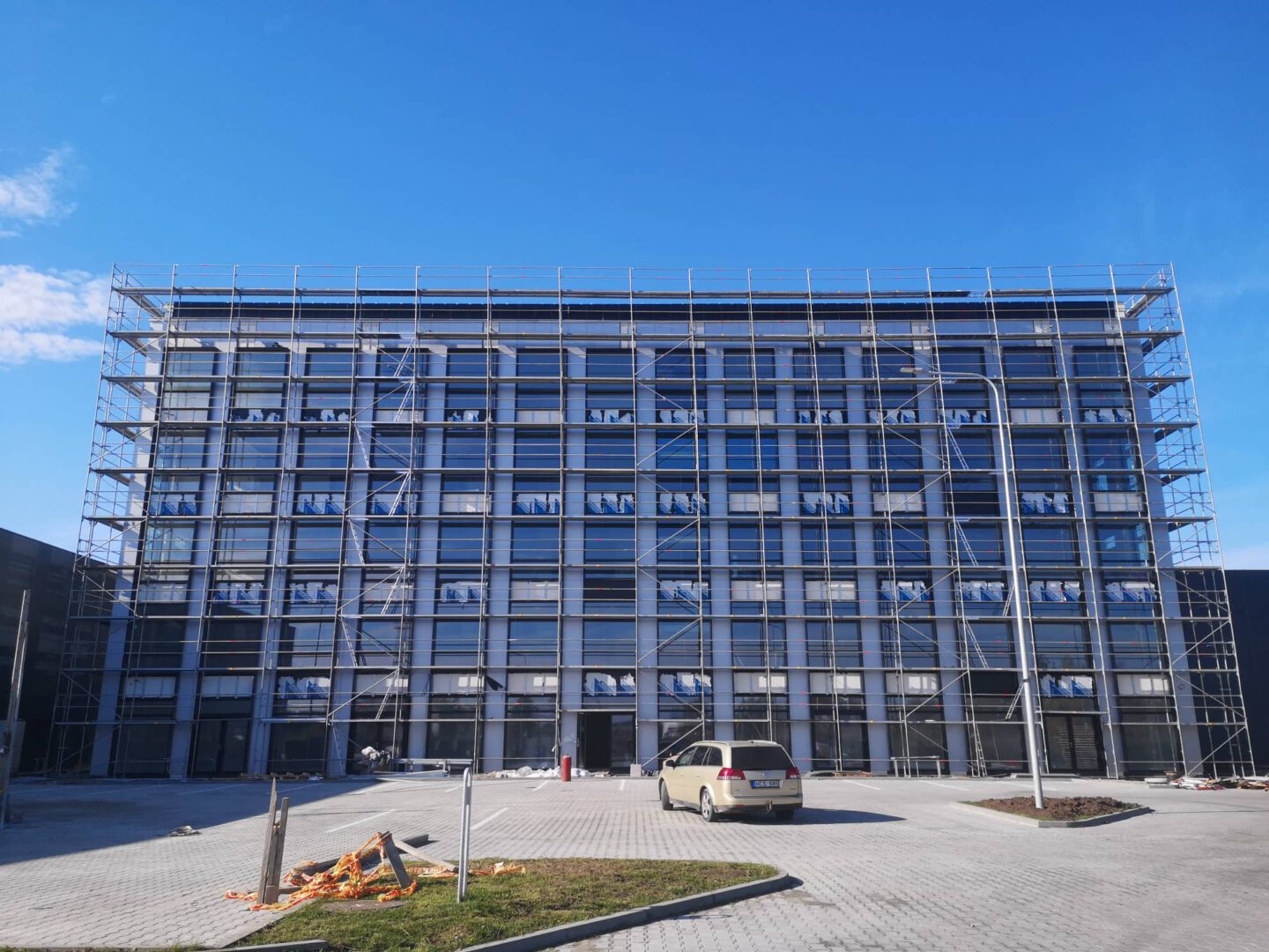 Pastolių montavimas