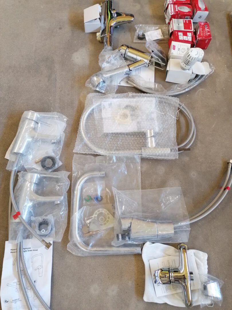 Santechnikos likučiai