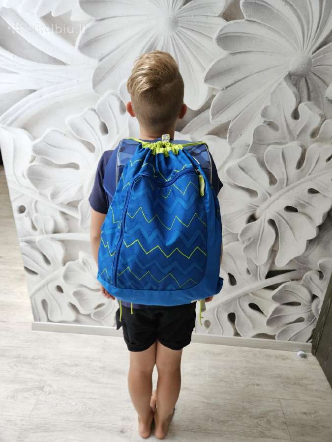 Labai patvari mokyklinė kuprinė Ergobag