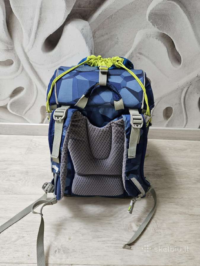 Labai patvari mokyklinė kuprinė Ergobag