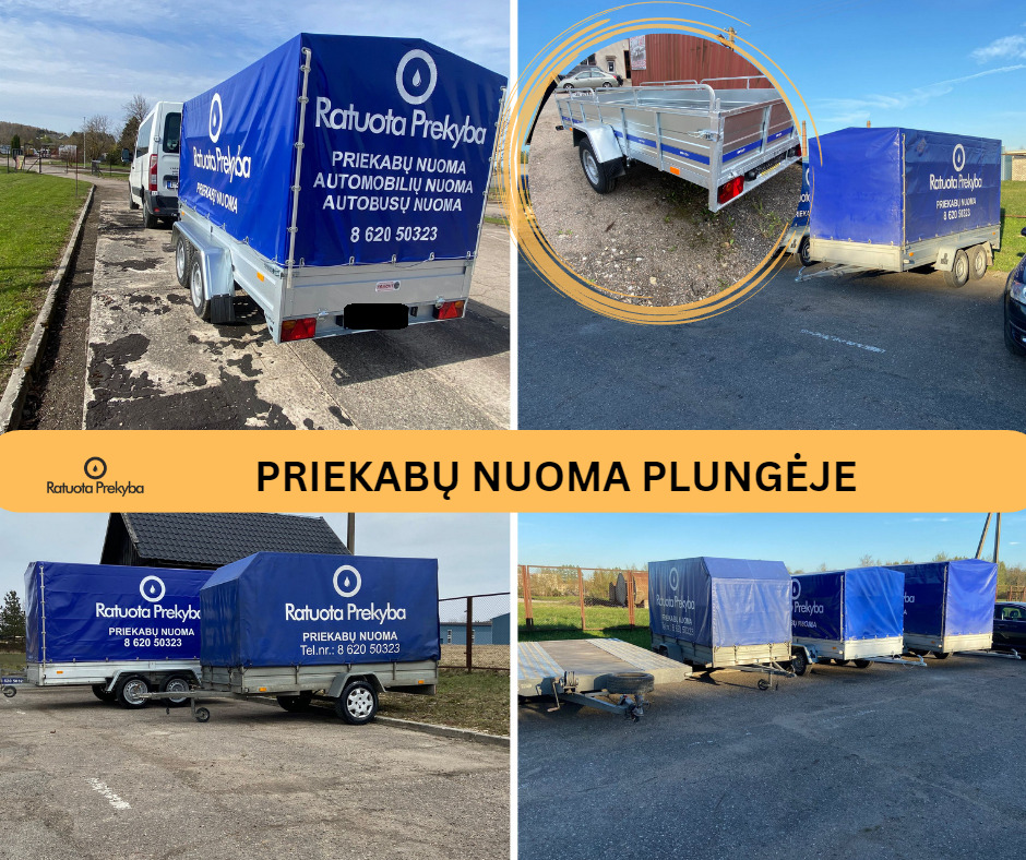 Automobilių, mikroautobusų ir priekabų nuoma