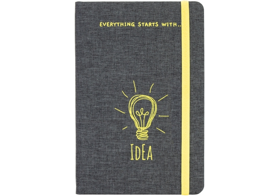 Užrašų knyga IDEA Optima, su skirtuku, vokeliu ir gumele