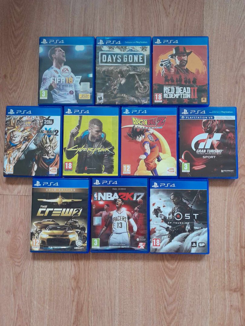 Playstation 4 Slim 1TB bei priedai