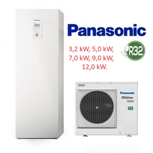 Šilumos siurb. oras/vanduo Panasonic,daikin Alter