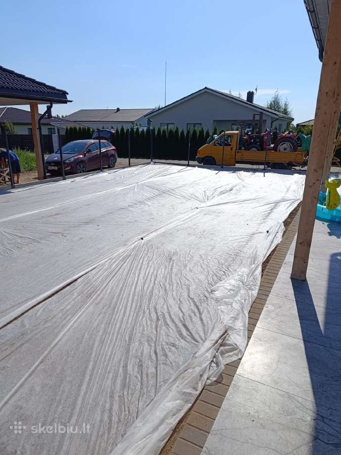 Vejos įrengimas, apželdinimas