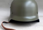 Vokiečių M35 Žalias Šalmas Plieninis Su Pošalmiu