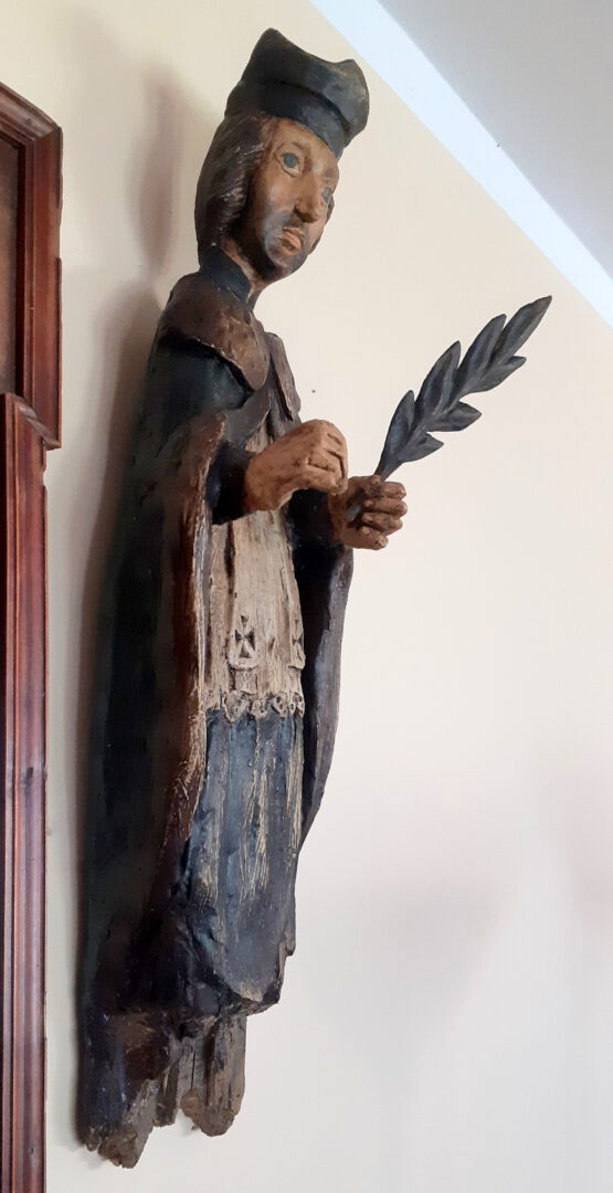 Garsaus menininko Stasio Petrausko skulptūra