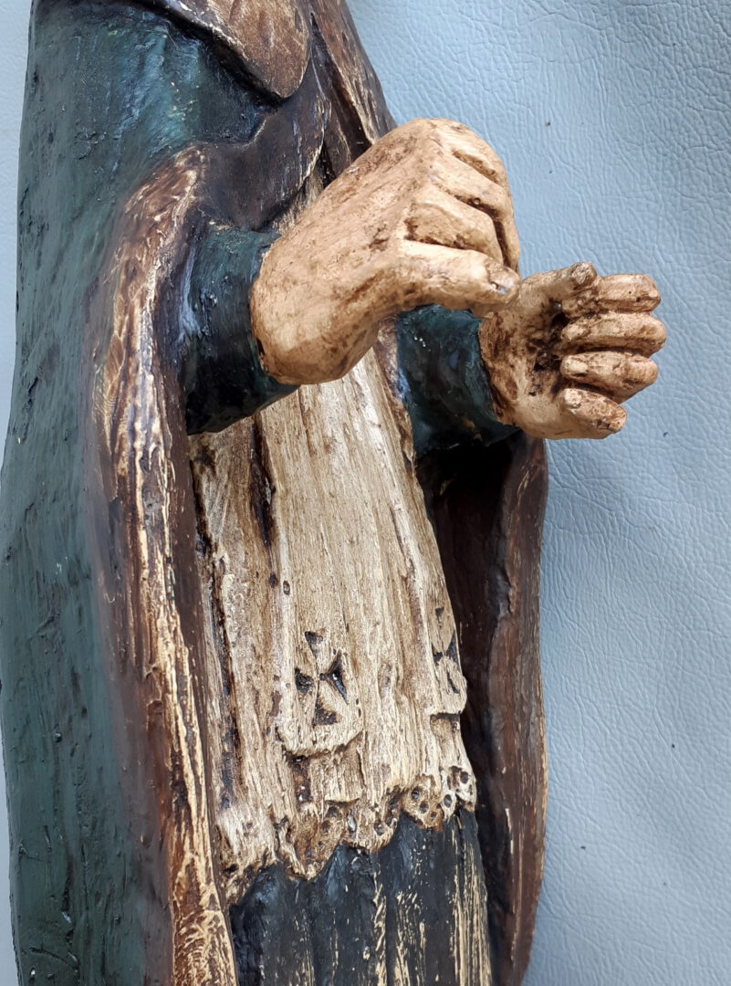 Garsaus menininko Stasio Petrausko skulptūra