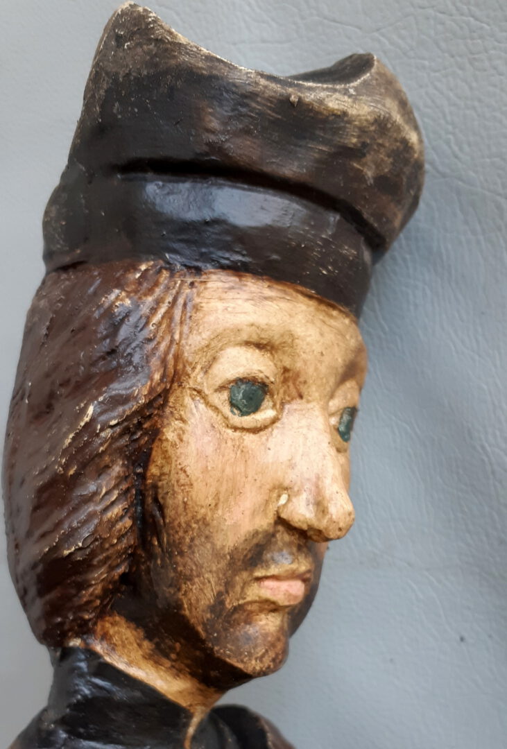 Garsaus menininko Stasio Petrausko skulptūra