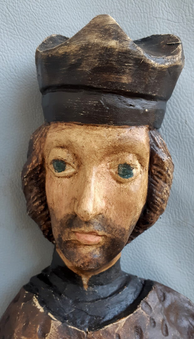 Garsaus menininko Stasio Petrausko skulptūra