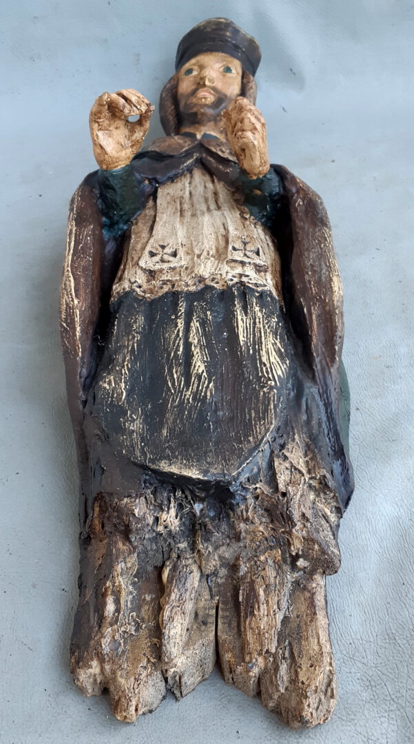 Garsaus menininko Stasio Petrausko skulptūra