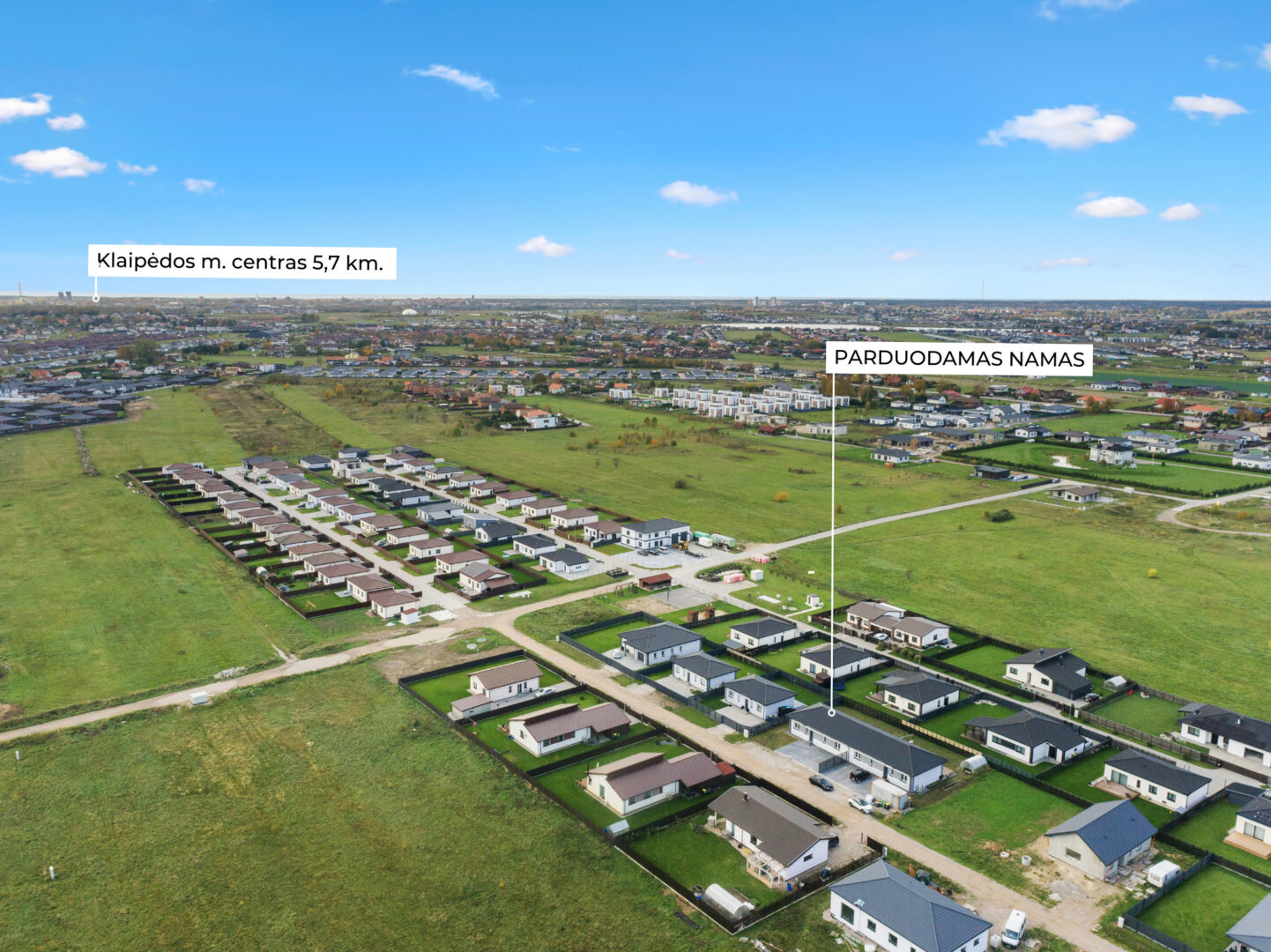 Parduodamas naujas A++ namas Klemiškės II k.