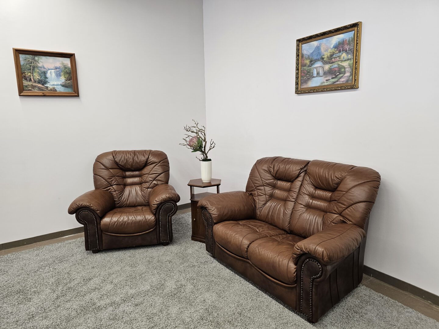 Natūralios odos komplektas