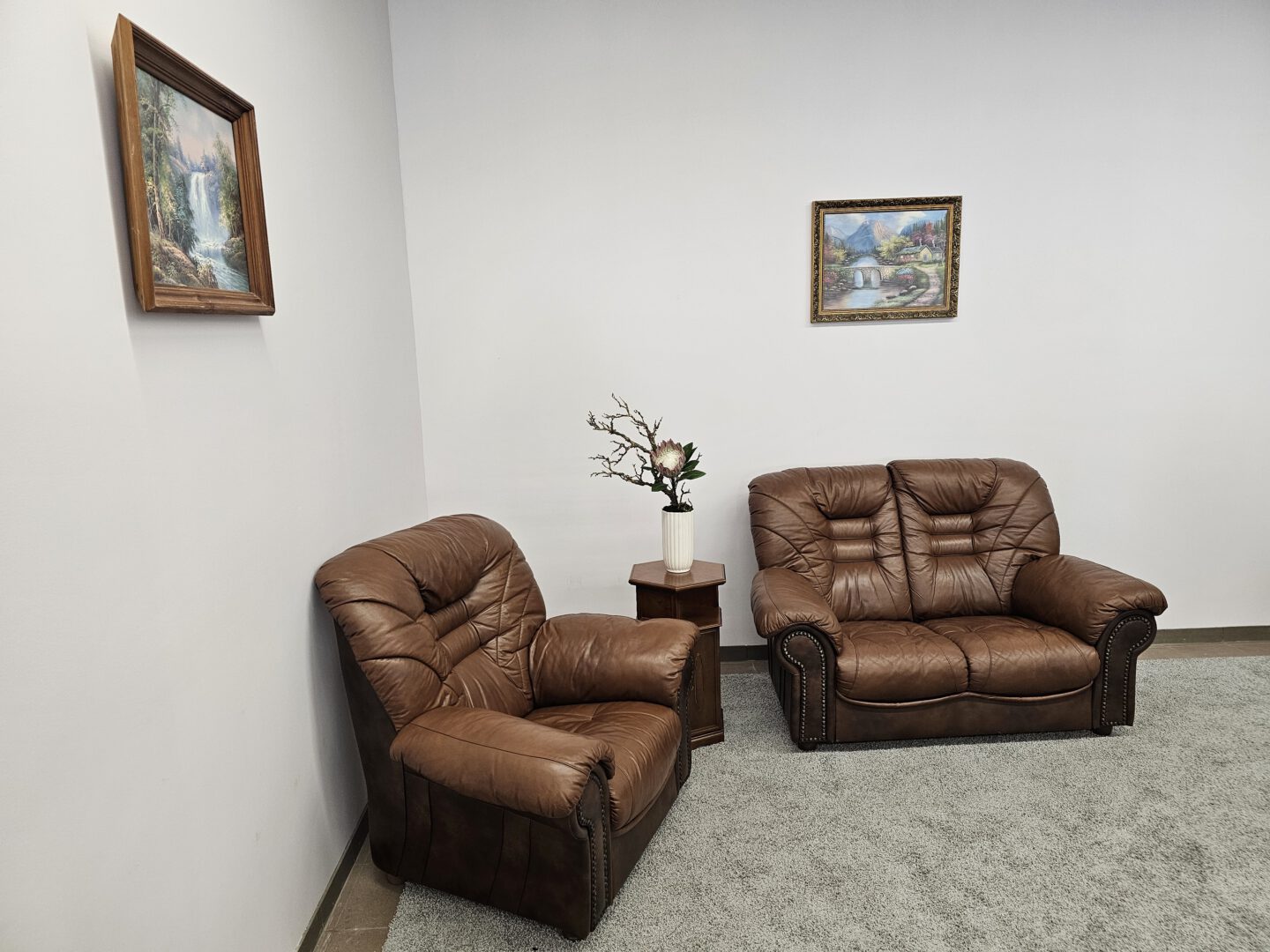 Natūralios odos komplektas