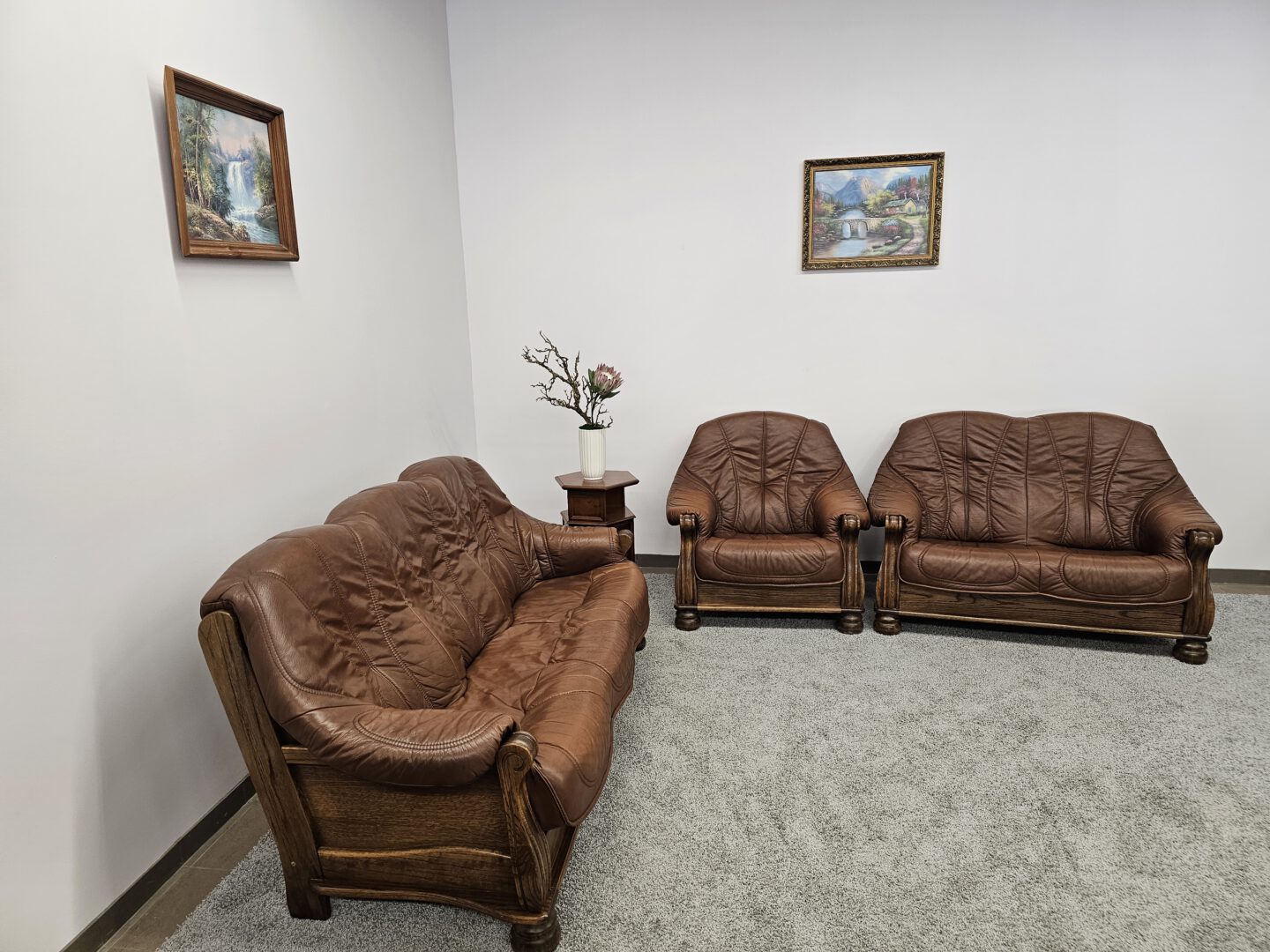 Natūralios odos komplektas