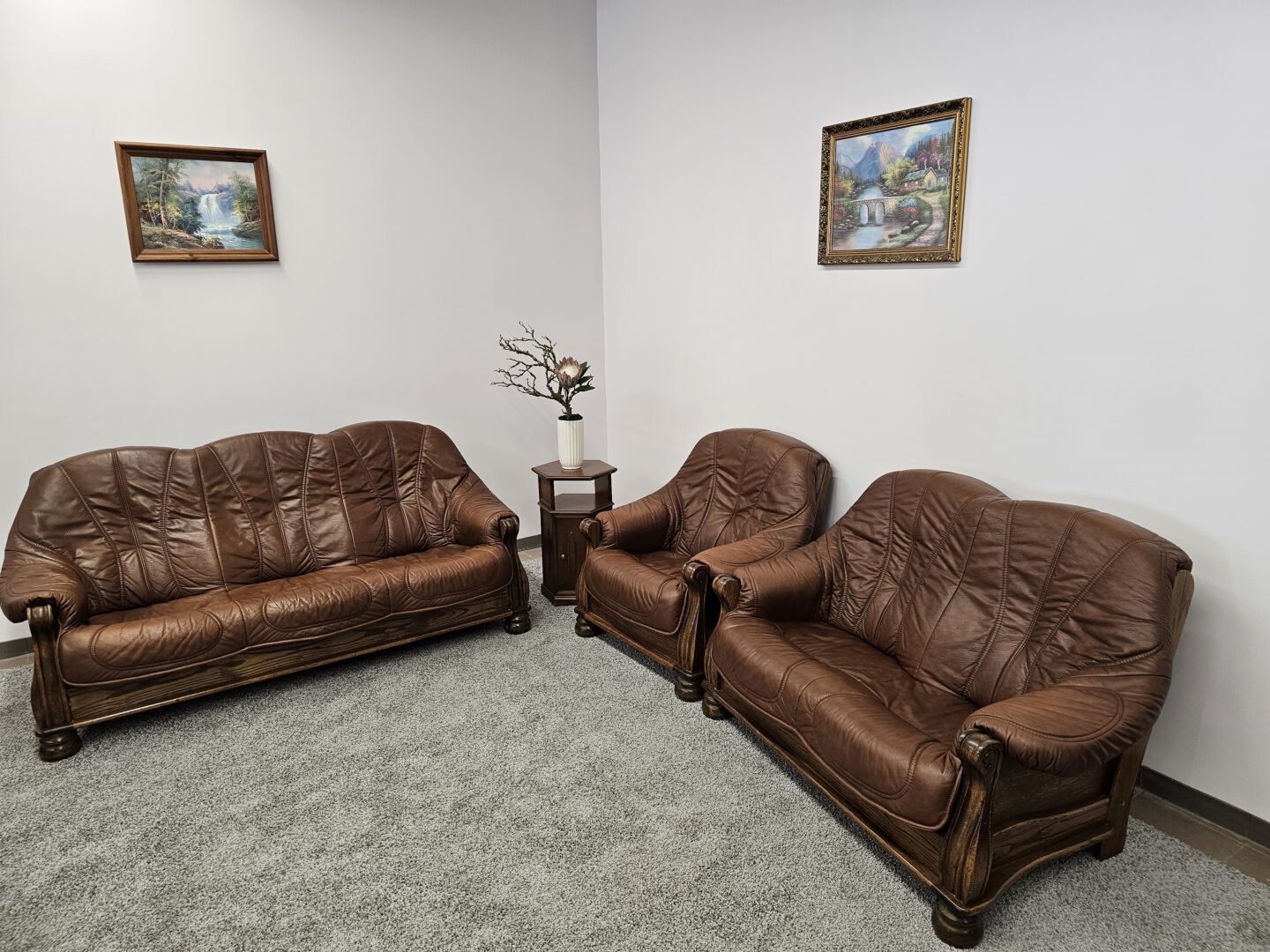 Natūralios odos komplektas