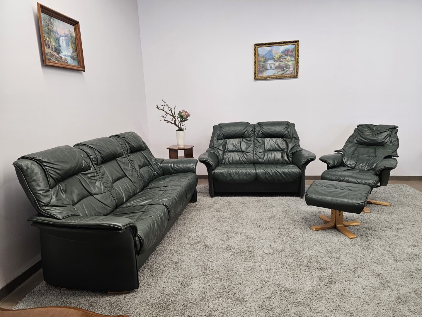 Natūralios Odos Komplektas