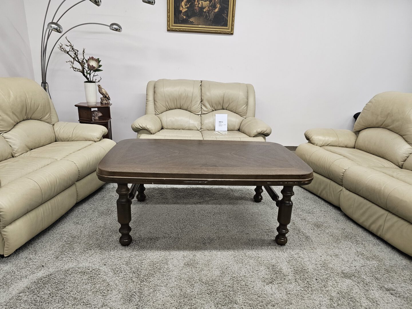 Medinis kavos staliukas