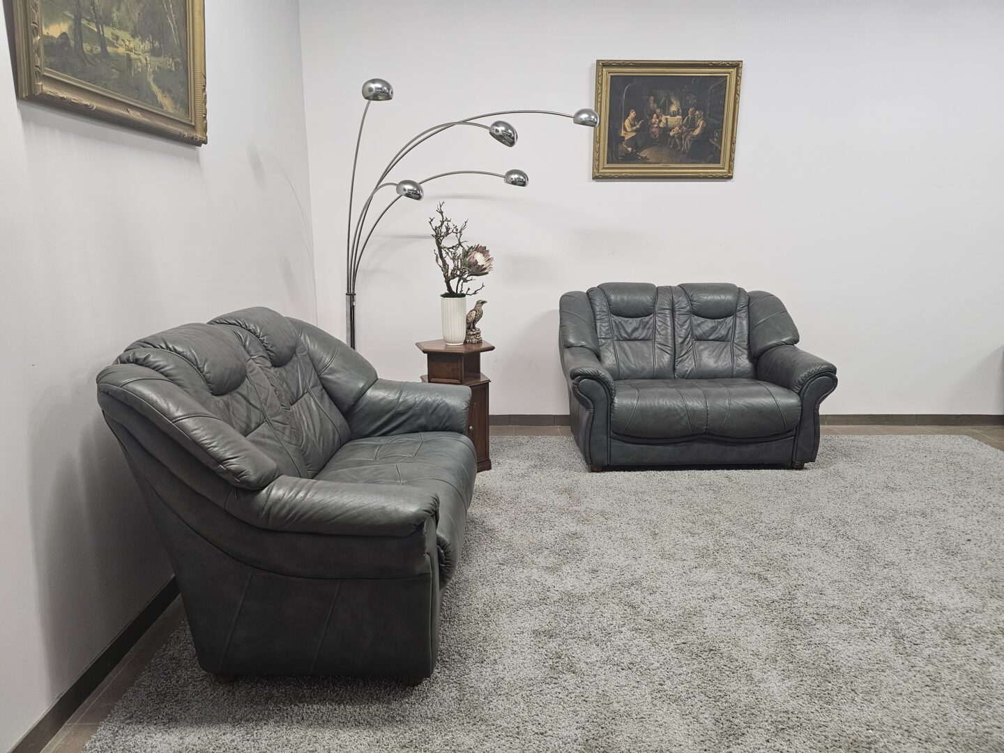 Natūralios odos komplektas